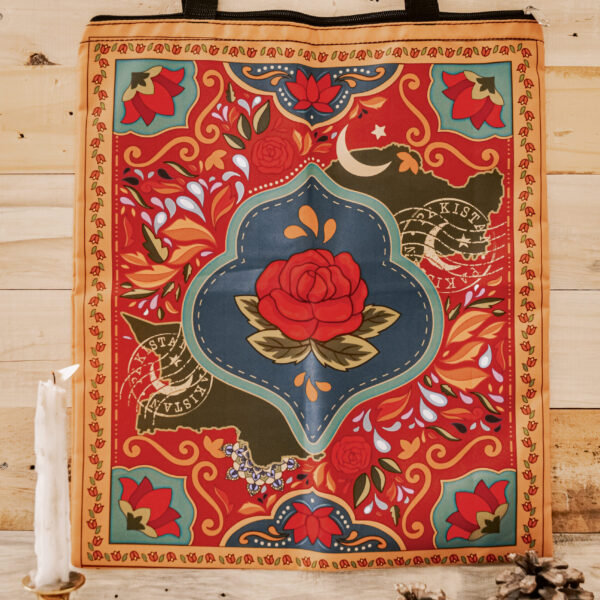 Retro Style Tote Bag